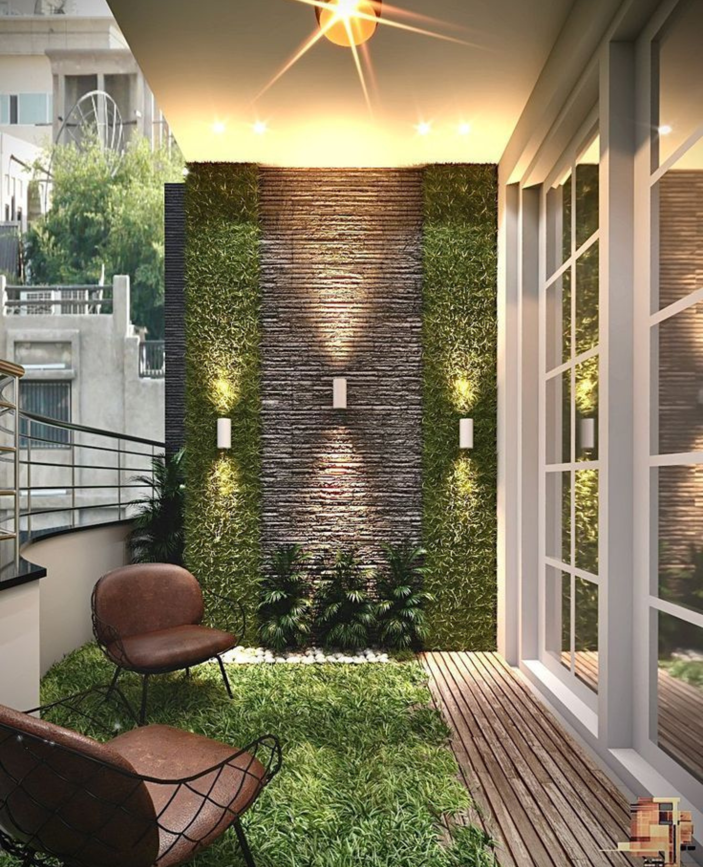 Terrace Wall