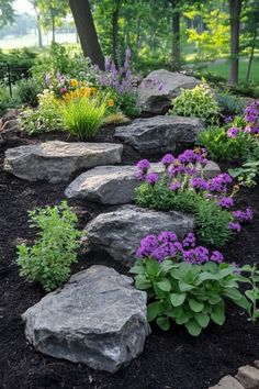 Nature Pathway Boulders