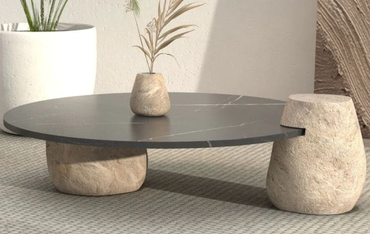 Modern Stone & Marble Coffee Table