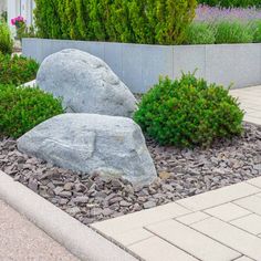 Modern Garden Rocks