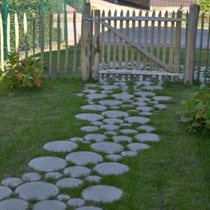 Zen River Rock Walkway