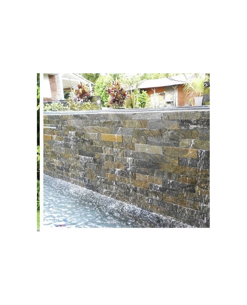 Dazzle Green Pool Side Cladding