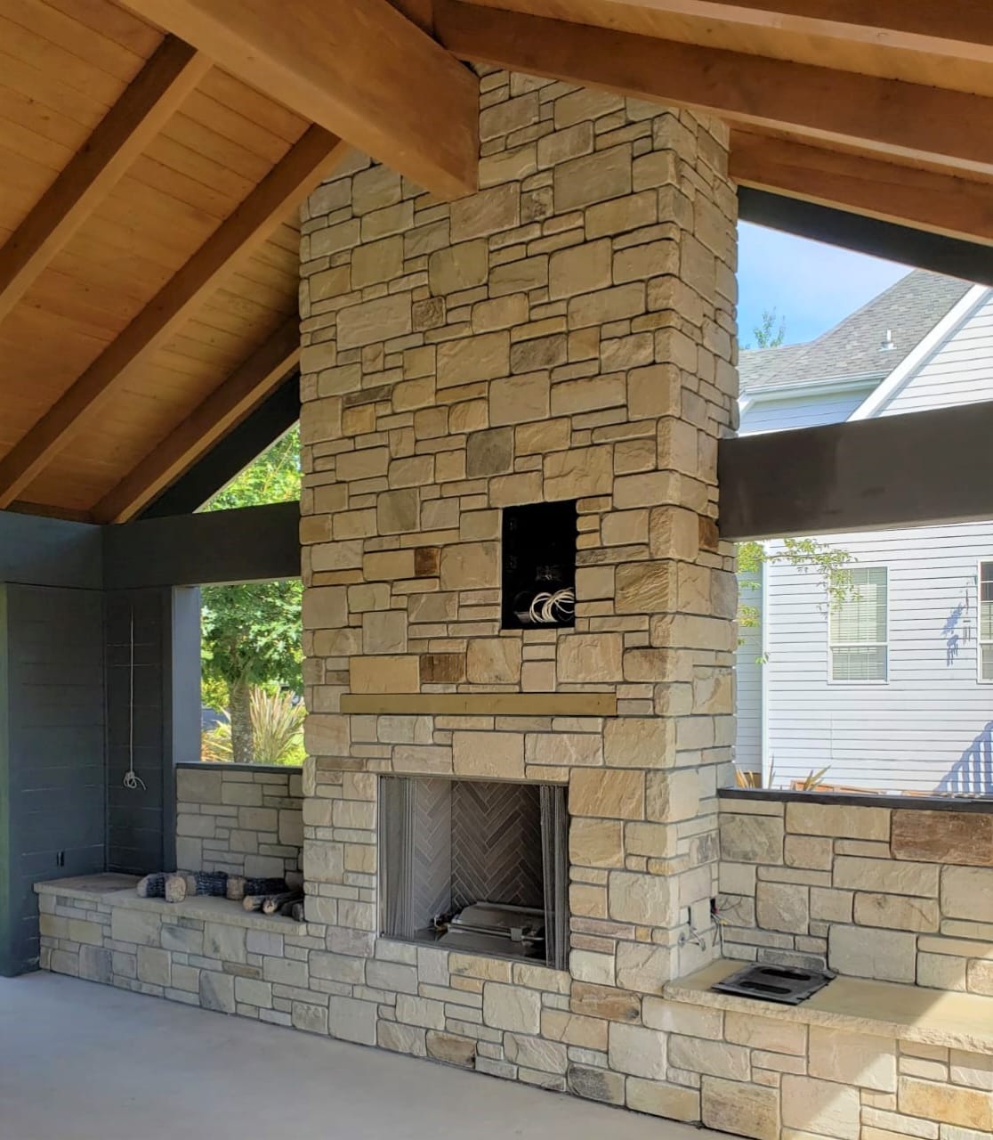 Desert Multi Fireplace Cladding