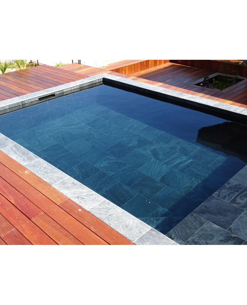 Metal Grey Pool Tiles (Customized)