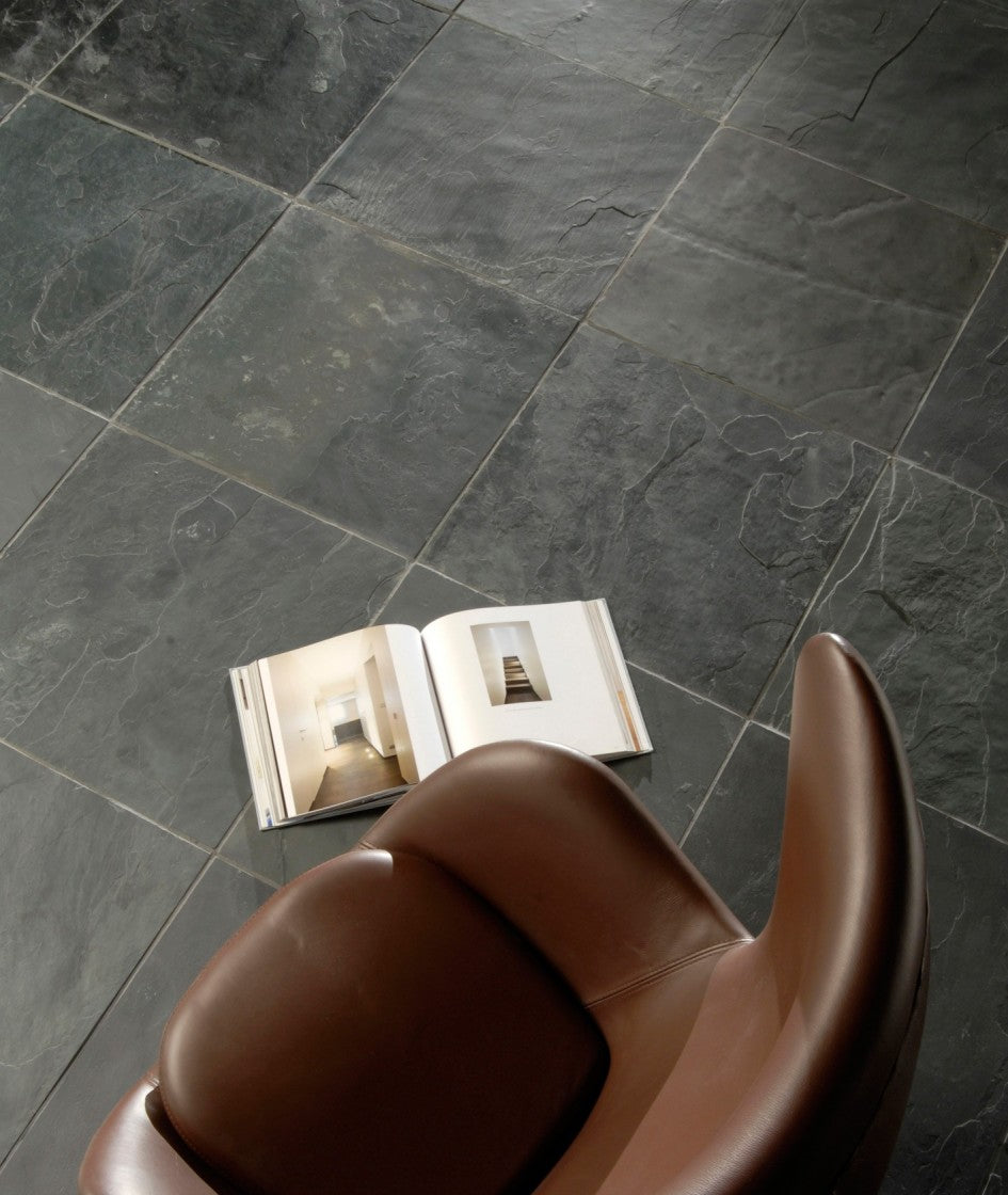 Natural Black Slate Flooring