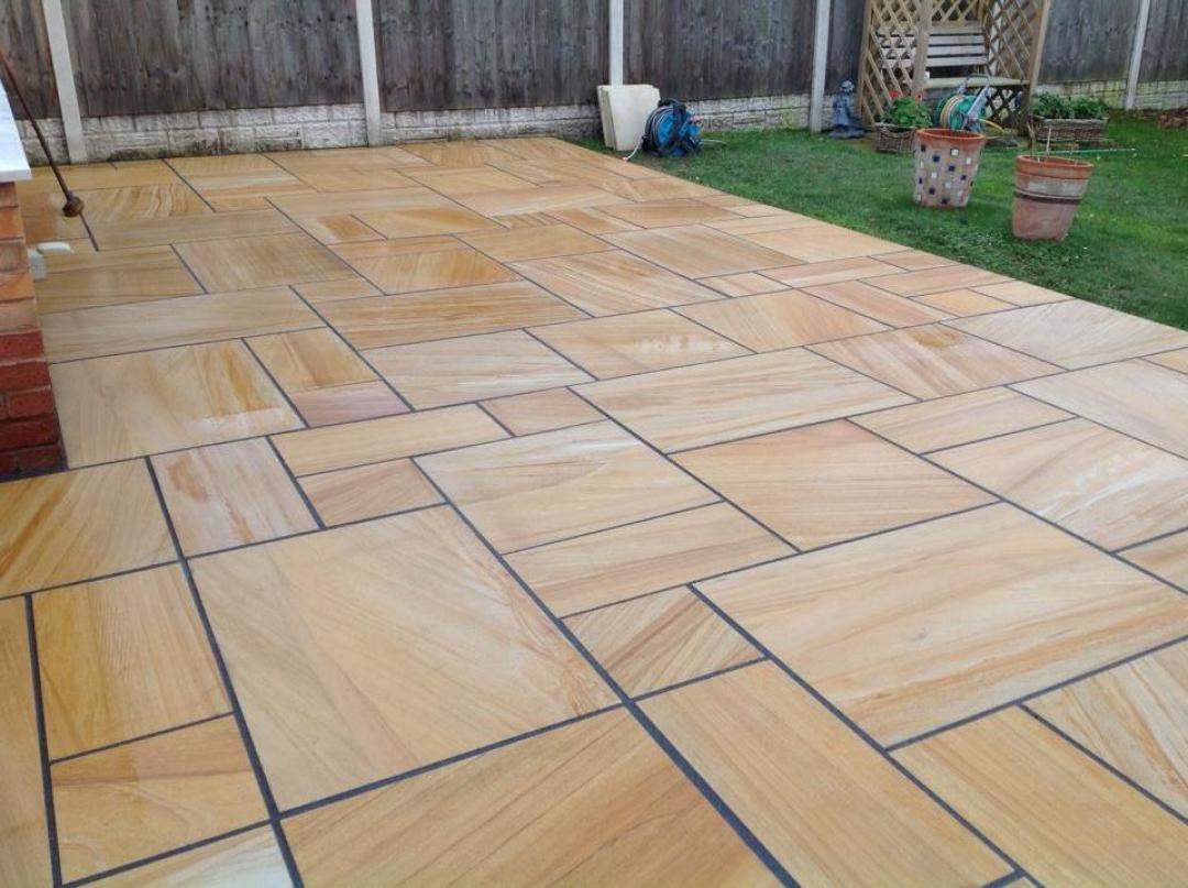 Teakwood Patio Flooring (Customized Size)