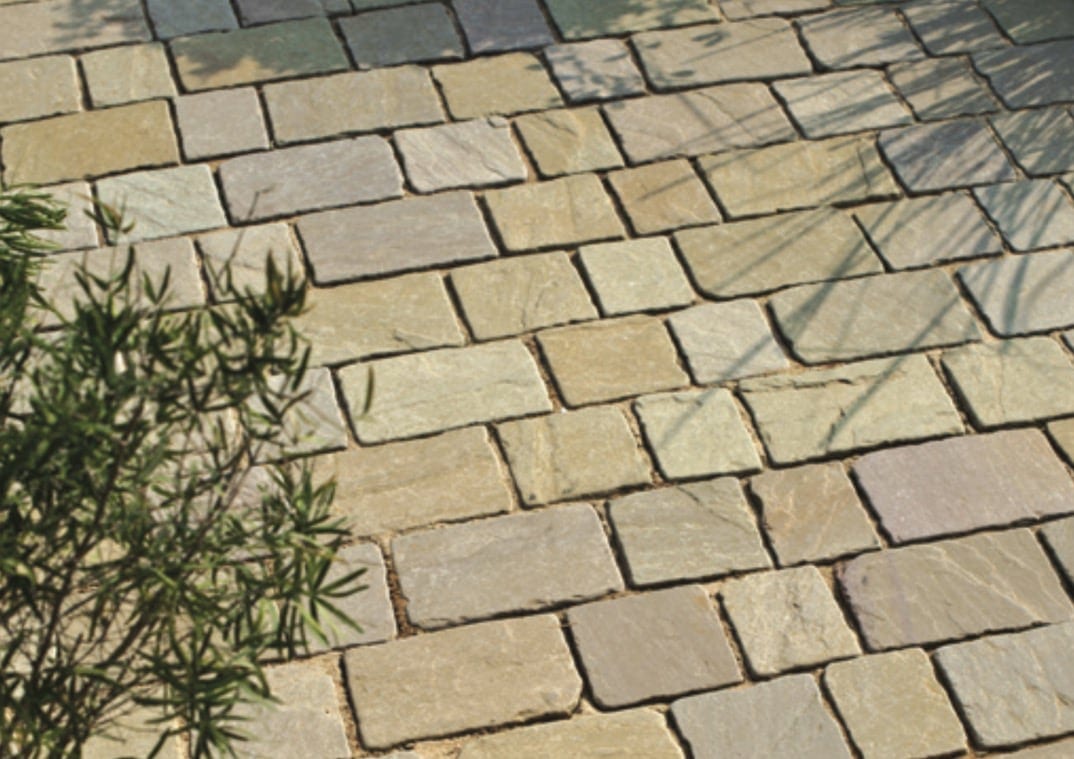 Tuscany Brown Stone Pavers (Random Size)