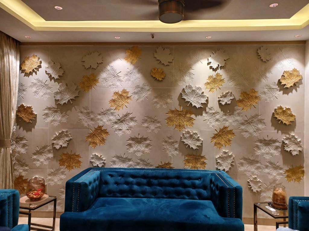 Golden Maple 3D Wall Panel