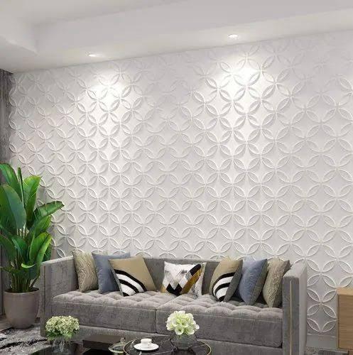 Petal Bloom 3D Wall Panel (₹1100/sq. ft)