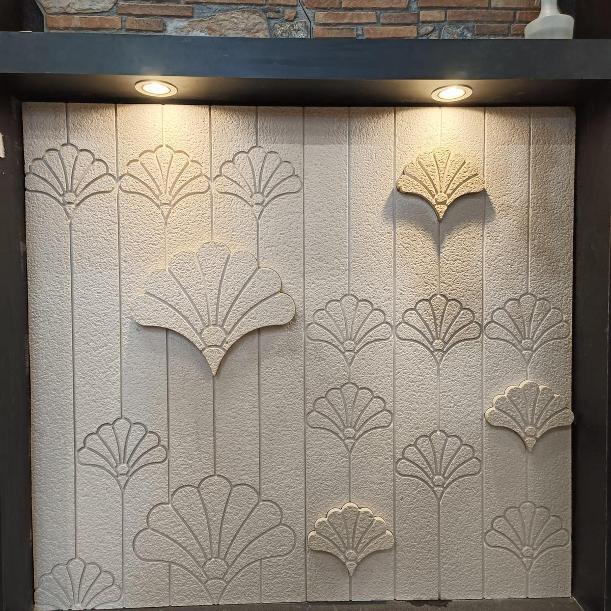 Artisan Bloom Bas-Relief Wall Panel