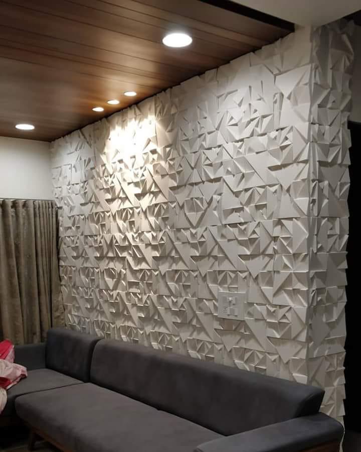 Prism Luxe 3D Wall Panel (₹1300/sq. ft)