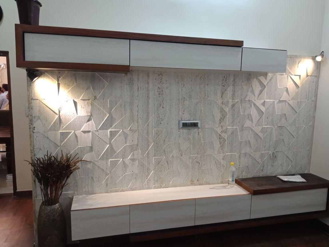 Textured Prism 3D Wall Panel