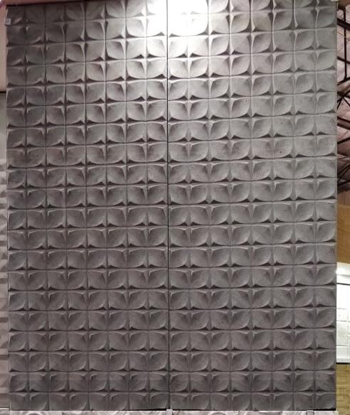Geometric 3D Concrete Panel (₹900/sq. ft)