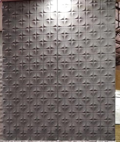 Geometric 3D Concrete Panel