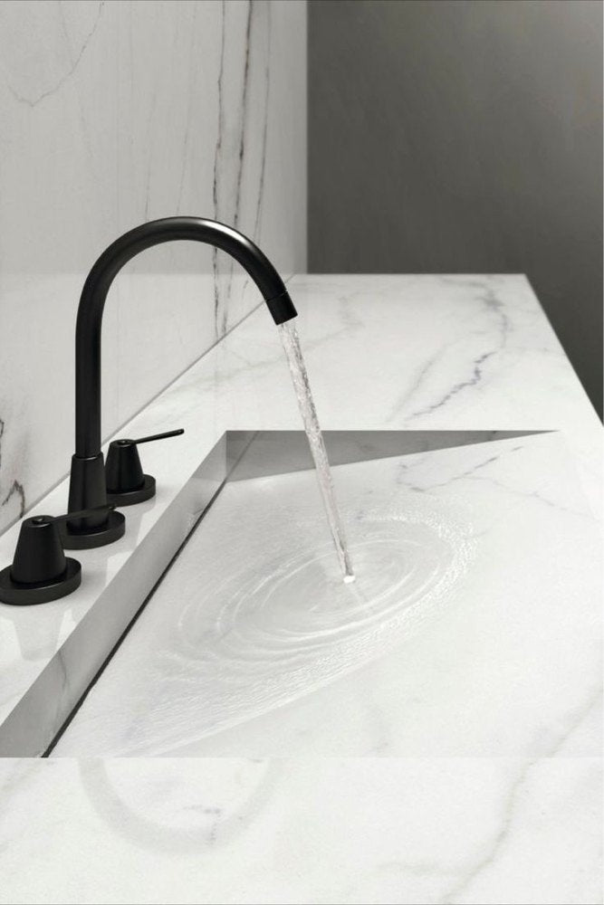 Luxury Invisible Marble Sink – Seamless Integrated Design