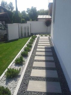 Modern Linear Walkway