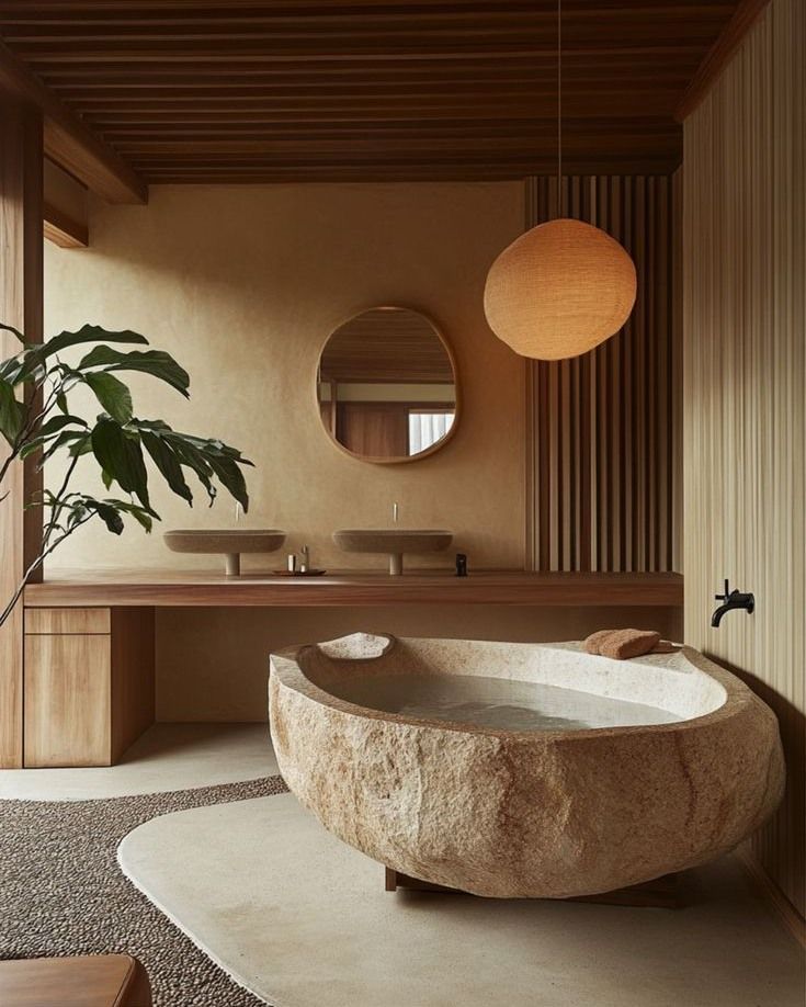 Zenstone Natural Rock Bathtub