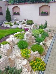 Alpine Garden Stones