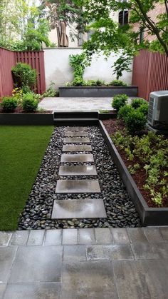 Urban Zen Garden Pathway