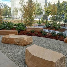 Natural Seating Boulders