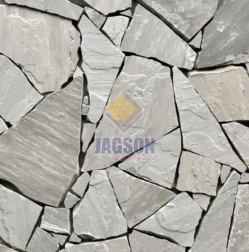 Grey Sandstone Cultured Stone (Random Size)