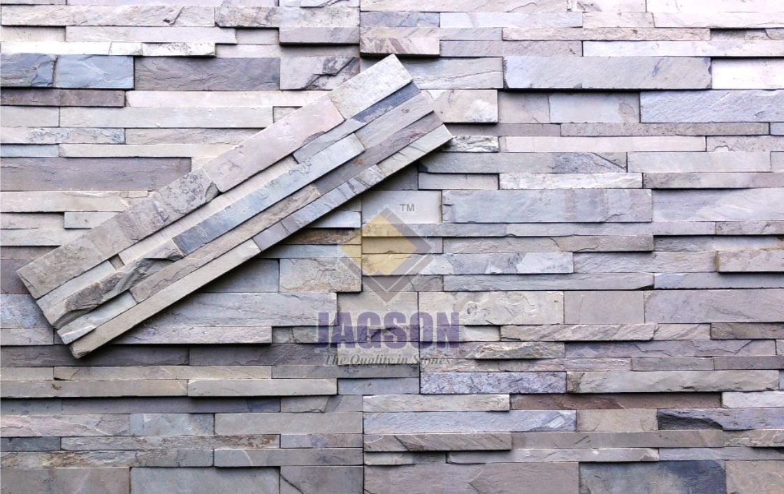 Indian Autumn Slate Cladding (15x60 cm)