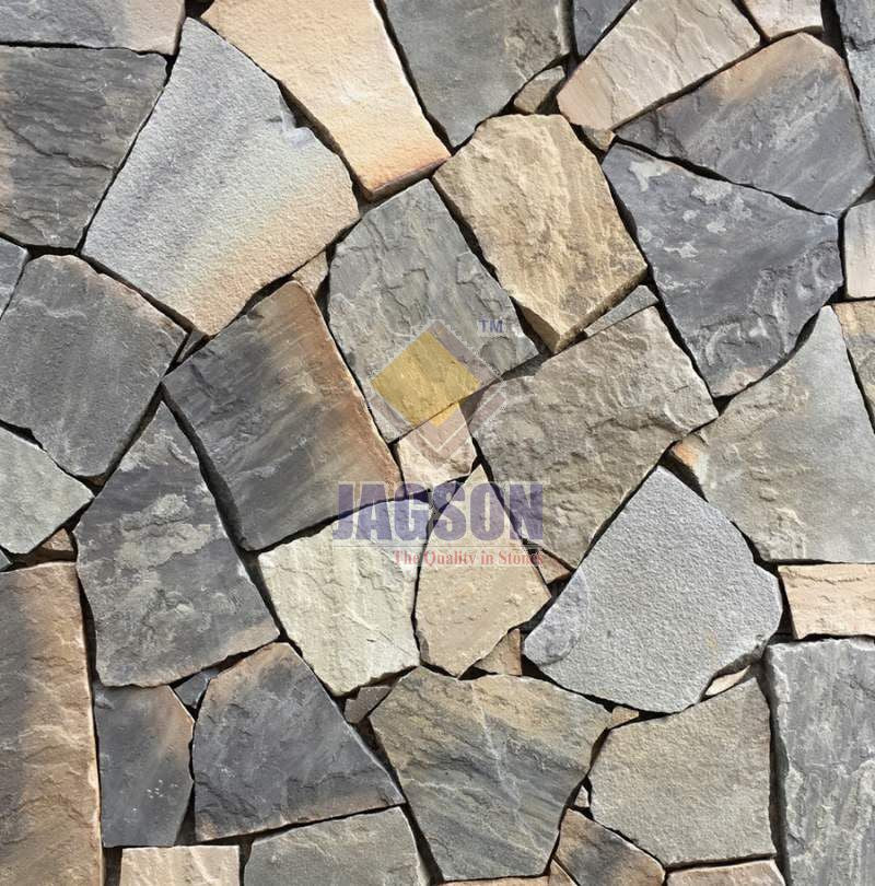 Sagar Multi Sandstone Random Crazy (Random Size)